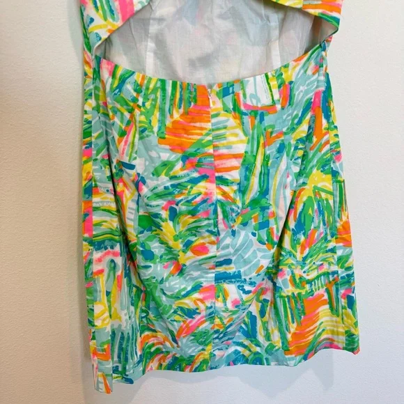 Lilly Pulitzer Courtney Shift Dress - Multicolor Tropical Mini Dress - Picture 8 of 13